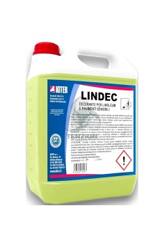 Decerante Bassa Schiuma Lindec 5Lt per Linoleum e Pavimenti - Socaf