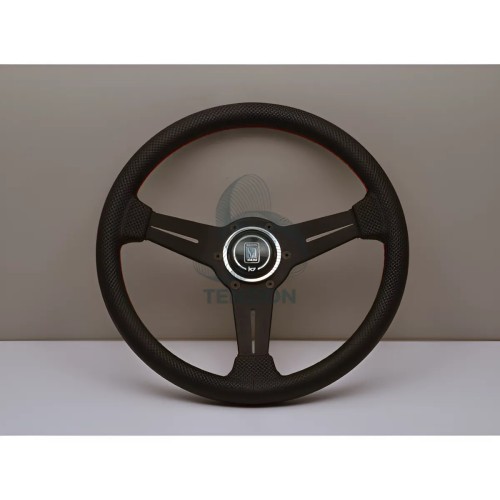 Volante Traforato Ø330mm | ND 33 Nero Rosso | Nardi