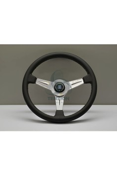 Volante Pelle Nera Ø360mm | ND 36 Razze Lucide | Nardi