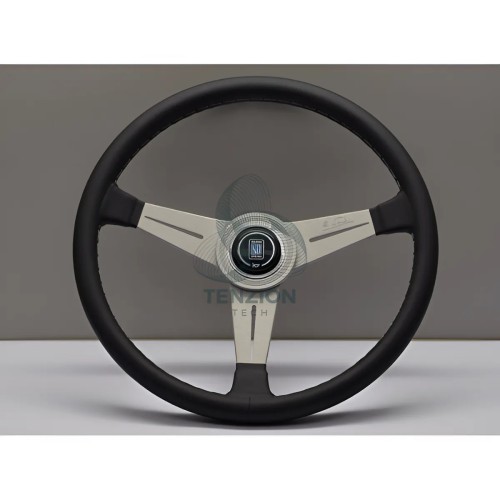 Volante Nardi Ø390mm | Pelle Nera | ND 39 | Razze Bianche