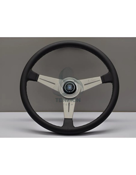 Volante Nardi Ø390mm | Pelle Nera | ND 39 | Razze Bianche
