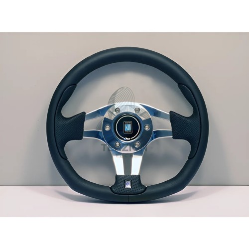 Volante Nardi Ø300mm | Pelle Nera | 75Th Anniversary Pasquino