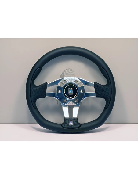 Volante Nardi Ø300mm | Pelle Nera | 75Th Anniversary Pasquino