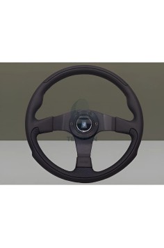 Volante Nardi Ø350mm | Pelle Traforata | Leader Line