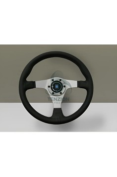 Volante Nardi Ø360mm | Gara Line Pelle Nera/Bianco