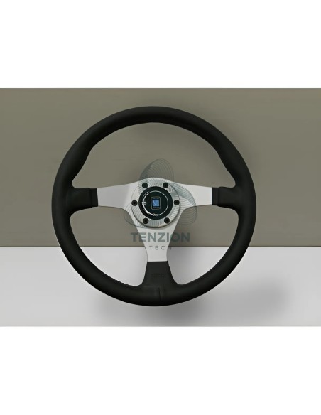 Volante Nardi Ø360mm | Gara Line Pelle Nera/Bianco