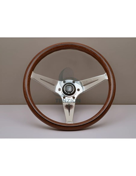 Volante Nardi Ø350mm | Deep Corn Mogano Razze Lucide