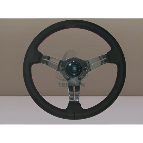 Volante Nardi Ø330mm | Deep Corn Traforata Lucide H53mm