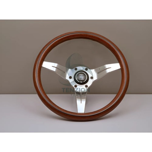 Volante Nardi Ø330mm | Deep Corn Mogano Razze Lucide
