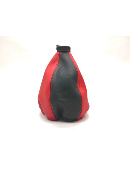 Cuffia Cambio Nardi | Universale Pelle Nera/Rossa