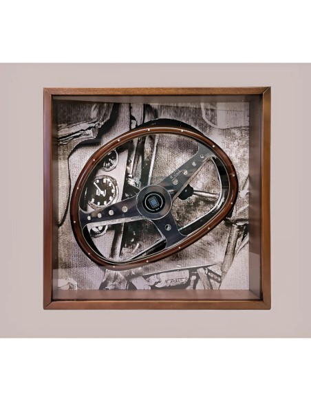 Teca Vetro Mogano Nardi Bisiluro | Vintage Line