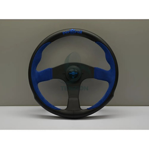 Volante Personal Ø330mm Blu/Nero | Pole Position Line