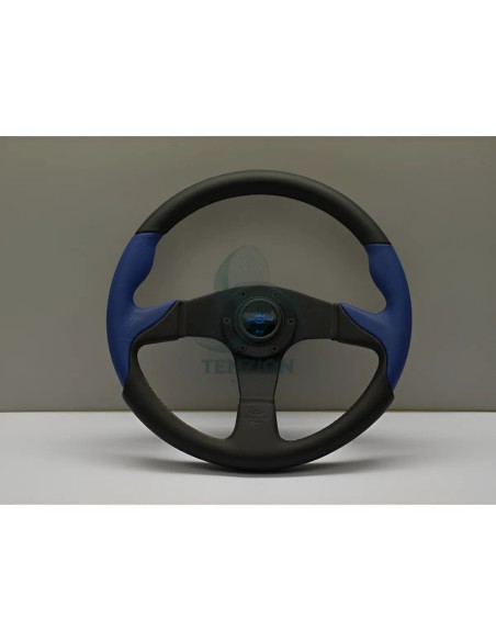 Volante Personal Ø350mm Nero/Blu | Thunder Line