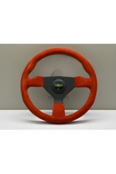Volante Personal Ø330mm Rosso Scamosciato | Grinta Line