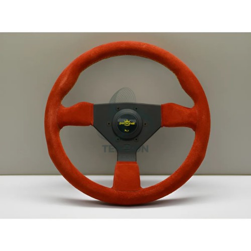 Volante Personal Ø330mm Rosso Scamosciato | Grinta Line