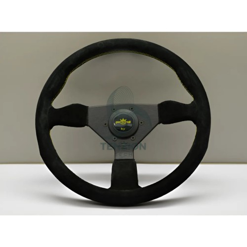 Volante Personal Ø350mm Nero Scamosciato | Grinta Line