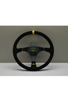 Volante Personal Ø350mm Nero Scamosciato | Trophy Line