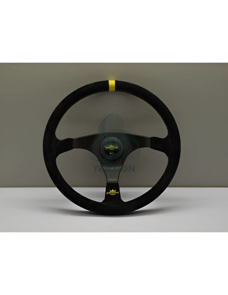 Volante Personal Ø350mm Nero Scamosciato | Trophy Line