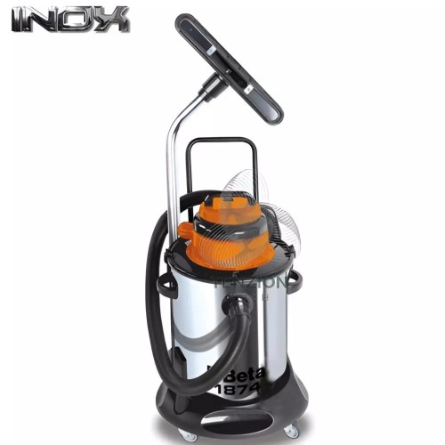 Aspiratore per Solidi e Liquidi Inox 50 Litri | Funzione Soffiante